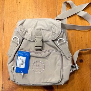 Adidas Backpack micro mini wonder beige lucid pink string Crossbody bag